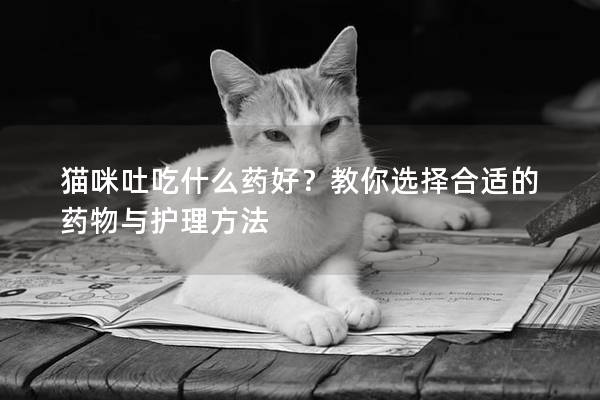 猫咪吐吃什么药好？教你选择合适的药物与护理方法