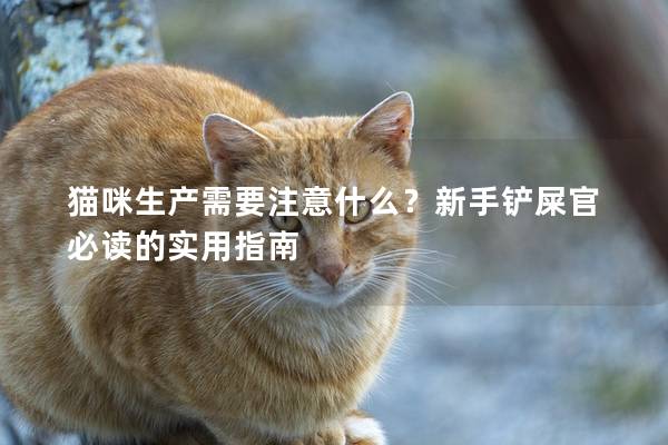 猫咪生产需要注意什么？新手铲屎官必读的实用指南