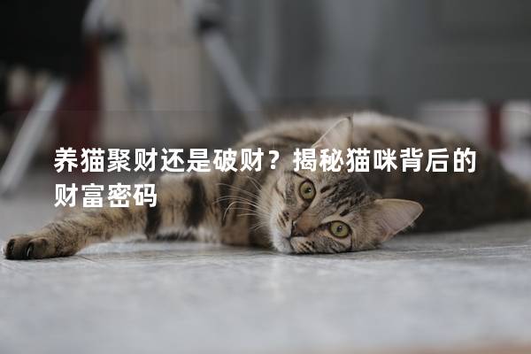 养猫聚财还是破财？揭秘猫咪背后的财富密码