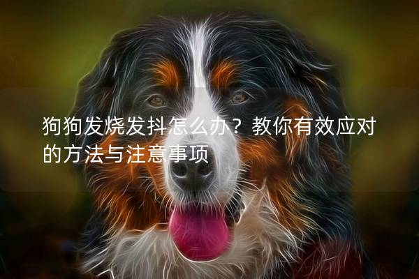 狗狗发烧发抖怎么办？教你有效应对的方法与注意事项