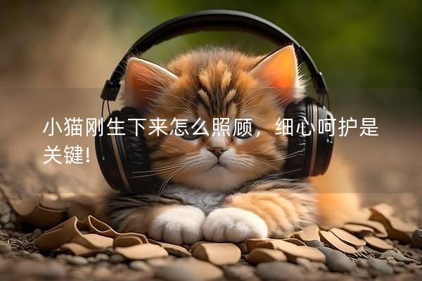 小猫刚生下来怎么照顾，细心呵护是关键!