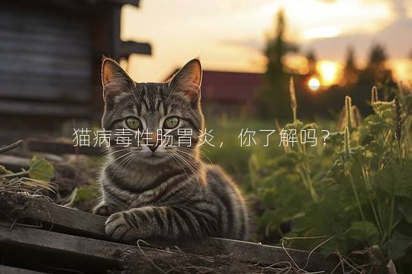 猫病毒性肠胃炎，你了解吗？